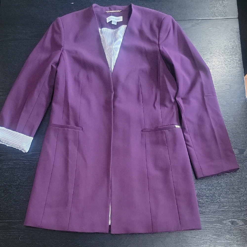 Women's Purple Blazer